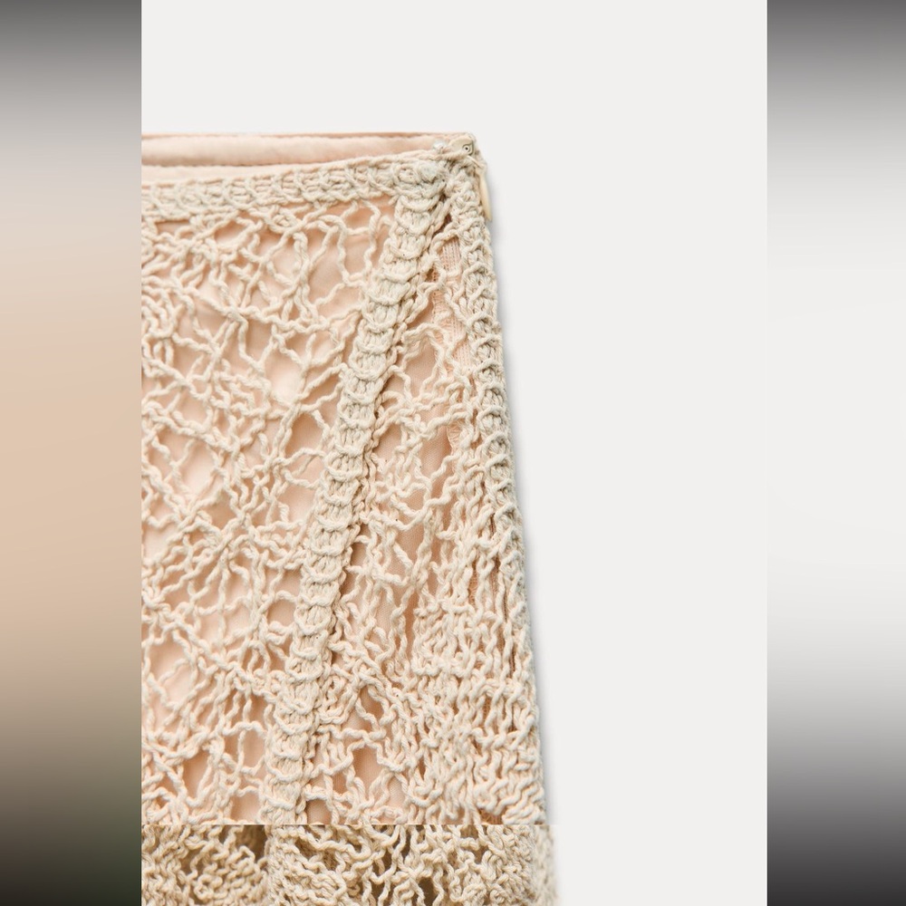 Zara crochet halter top 2025 - Picture 9 of 14